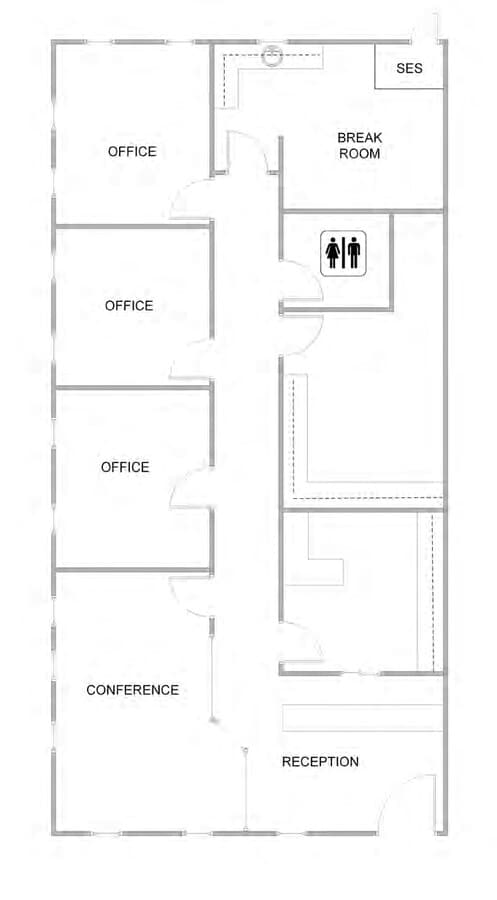 2812 N Norwalk, Mesa, AZ 85215 - Unité 110 -  - Plan d’étage - Image 1 of 5