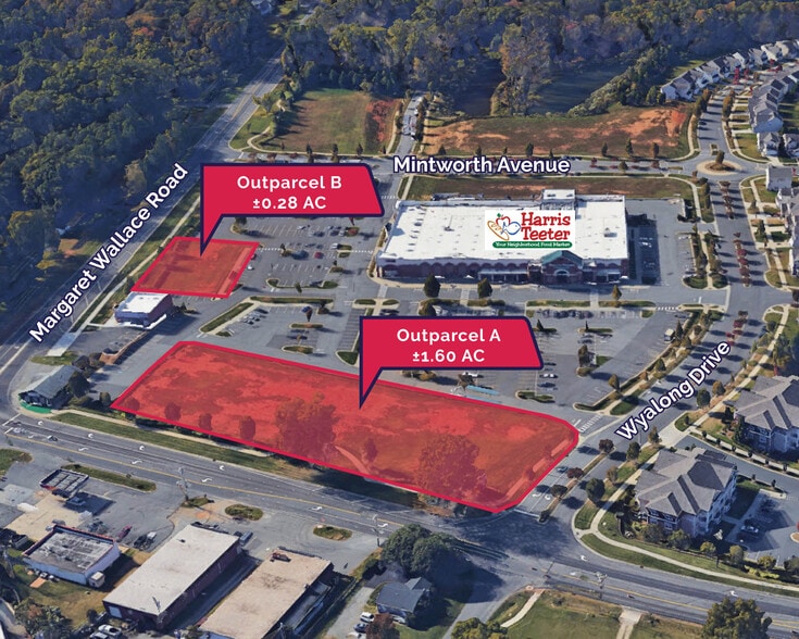 5706 Wyalong Dr, Charlotte, NC for sale - Aerial - Image 3 of 7