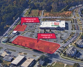 5706 Wyalong Dr, Charlotte, NC - Aerial map view - Image1