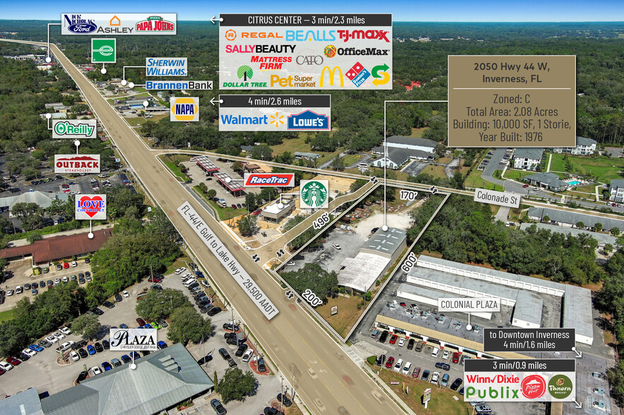 2050 Highway 44 W, Inverness, FL for sale - Building Photo - Image 2 of 39