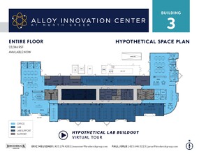 18912 North Creek Pky, Bothell, WA for lease Floor Plan- Image 2 of 2