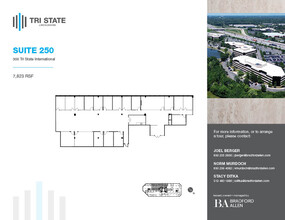 300 Tri State International, Lincolnshire, IL for lease Floor Plan- Image 1 of 12