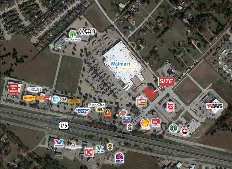 605 E Malloy Bridge Rd, Seagoville, TX for sale - Aerial - Image 1 of 1