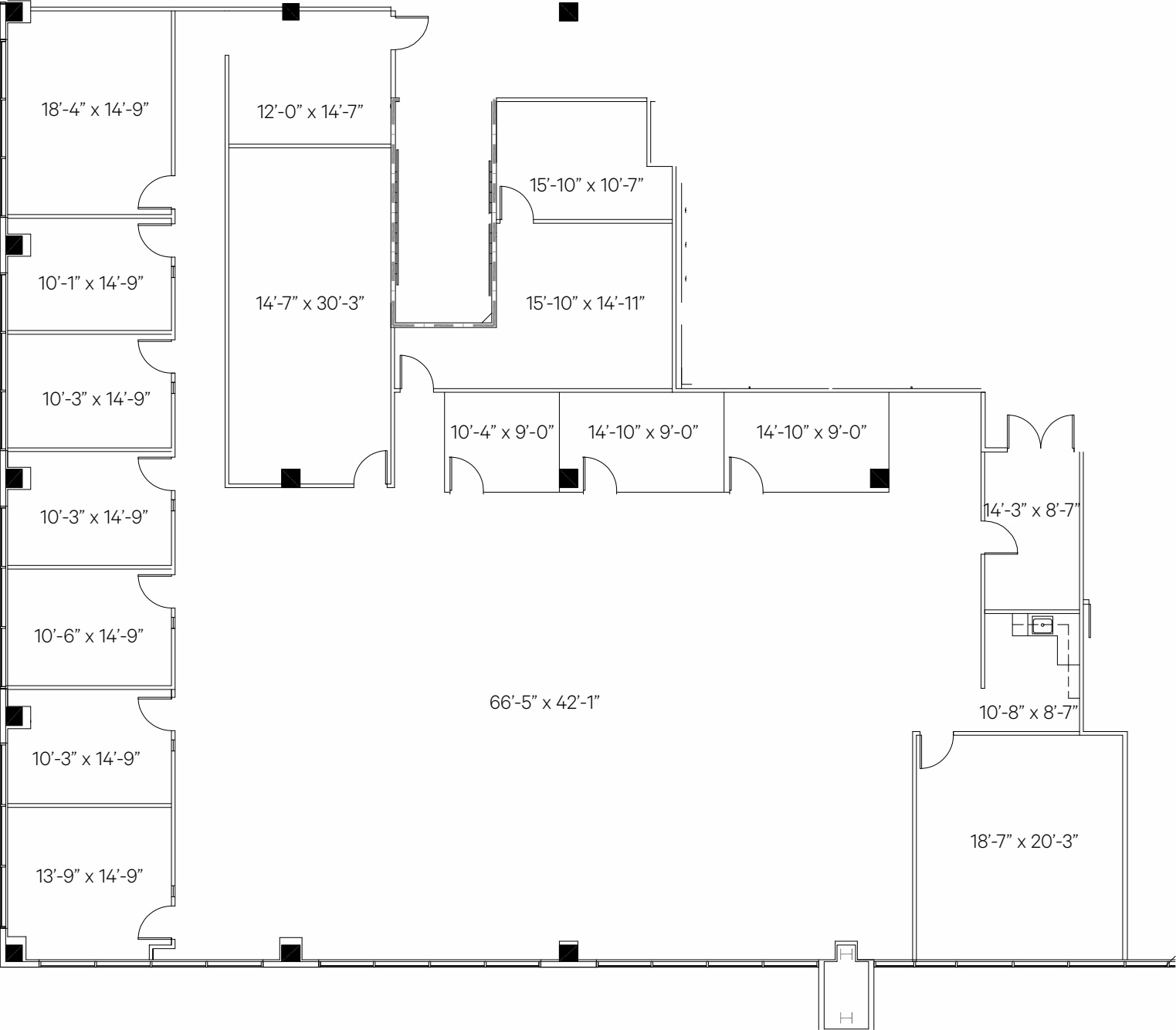 4301 Anchor Plaza Pkwy, Tampa, FL for lease Floor Plan- Image 1 of 1
