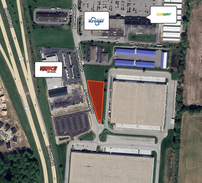 1.2 Acres Arrowhead Dr, Hebron, OH for sale - Building Photo - Image 2 of 2