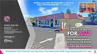 Plus de détails pour 7131 Franklin Blvd, Sacramento, CA - Commerce de détail à vendre