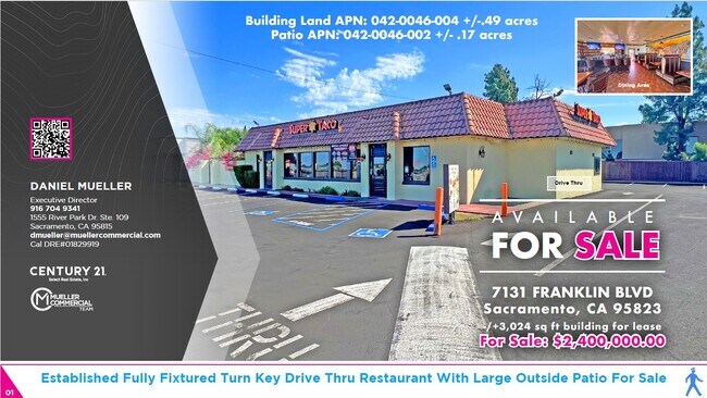 More details for 7131 Franklin Blvd, Sacramento, CA - Retail for Sale