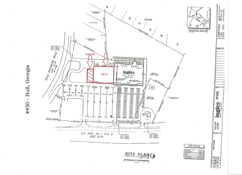 9161 Hwy 29 S, Hull, GA à louer - Plan de site - Image 3 de 5