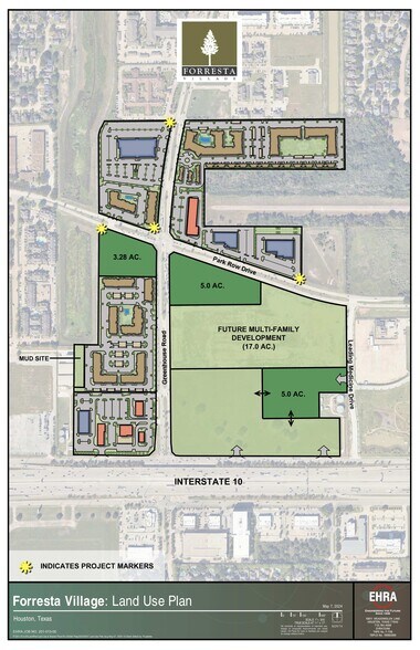 Park Row Dr & Greenhouse Rd, Houston, TX à vendre - Plan de site - Image 2 de 2