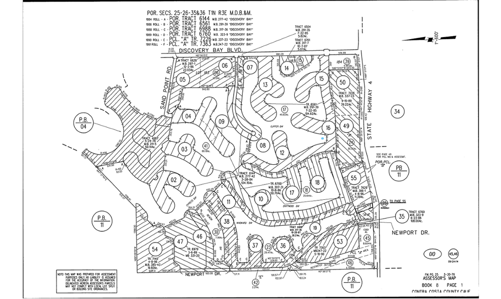 0 Discovery Bay Blvd, Discovery Bay, CA à vendre - Plan cadastral - Image 2 de 7