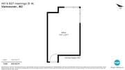 614 837 Hastings St W Floor Plan