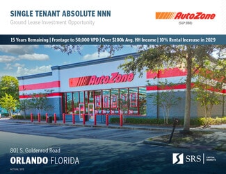 Plus de détails pour 801 S Goldenrod Rd, Orlando, FL - Commerce de détail à vendre