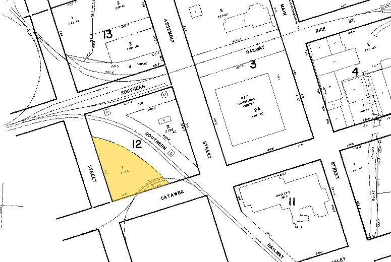1000 Catawba St, Columbia, SC à vendre - Plan cadastral - Image 2 de 5