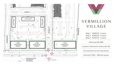 12145 Huntersville-Concord Rd., Huntersville, NC for lease Site Plan- Image 2 of 3