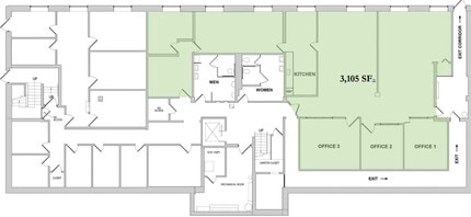 4150 Washington Rd, McMurray, PA à louer Plan d’étage- Image 1 de 1