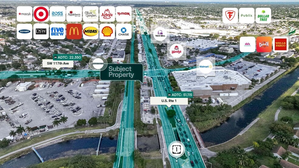 21100 S Dixie Hwy, Miami, FL for sale - Aerial - Image 2 of 2