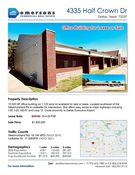4535 Half Crown Dr, Dallas, TX for sale - Building Photo - Image 3 of 9