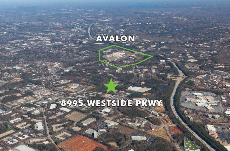 8995 Westside Pky, Alpharetta, GA à louer - Aérien - Image 2 de 33