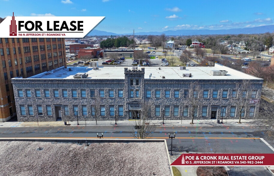 116 N Jefferson St, Roanoke, VA for lease - Primary Photo - Image 1 of 20