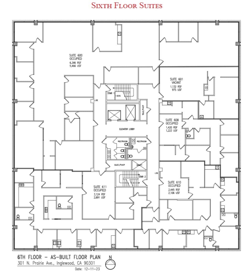 301 N Prairie Ave, Inglewood, CA for sale Floor Plan- Image 1 of 1