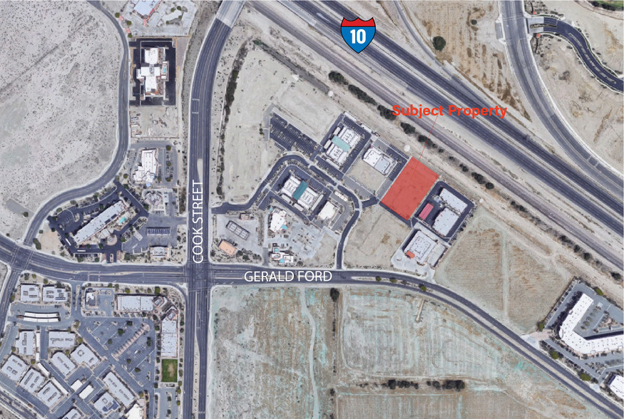 Cook Street & Gerald Ford Dr, Palm Desert, CA for sale - Primary Photo - Image 1 of 1