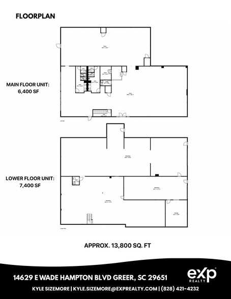 14629 E Wade Hampton Blvd, Greer, SC à vendre - Photo du bâtiment - Image 3 de 41