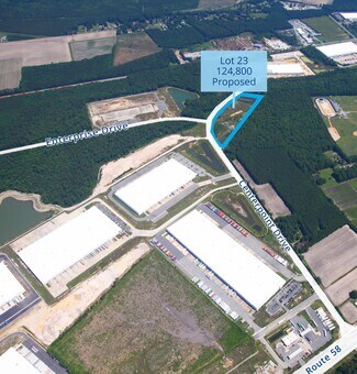 Plus de détails pour 1061 Centerpoint Dr, Suffolk, VA - Terrain à vendre