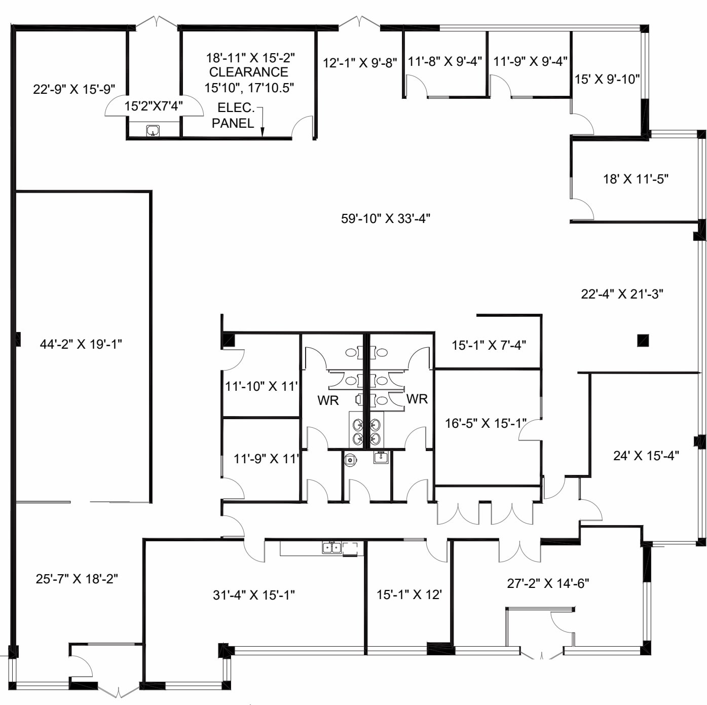 5535 Eglinton Ave W, Toronto, ON for lease Floor Plan- Image 1 of 1
