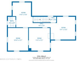 1222 N 5th St, Stroudsburg, PA for lease Floor Plan- Image 2 of 3