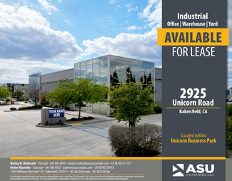 More details for 2925 Unicorn Rd, Bakersfield, CA - Industrial for Lease