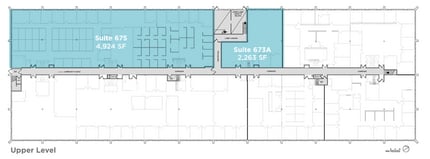 673-679 Alpha Dr, Highland Heights, OH à louer Plan d’étage- Image 1 de 1