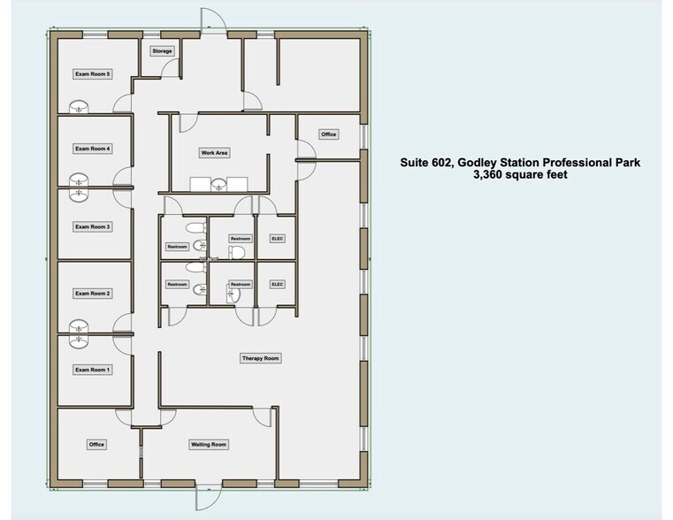 1000 Towne Center Blvd, Pooler, GA à louer - Plan d’étage - Image 3 de 4