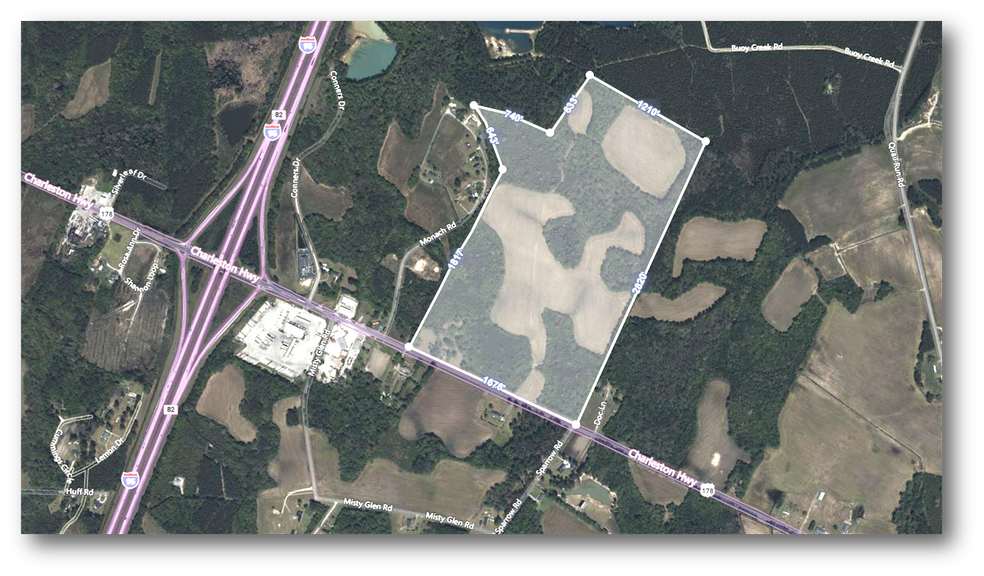 9655 Charleston Hwy, Saint George, SC à vendre - Photo du bâtiment - Image 2 de 2