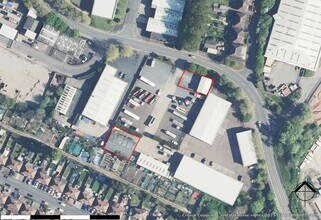 Bentley Mill Way, Walsall, WMD - AÉRIEN  Vue de la carte