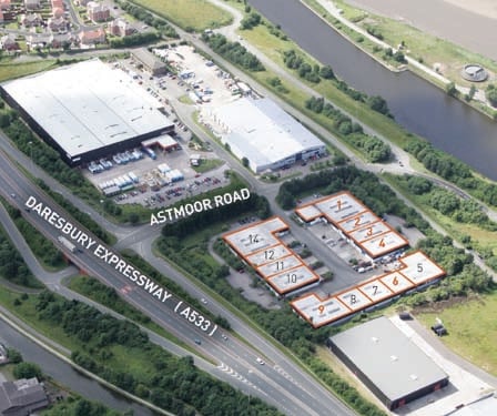 Jensen Ct, Runcorn for lease - Aerial - Image 2 of 4
