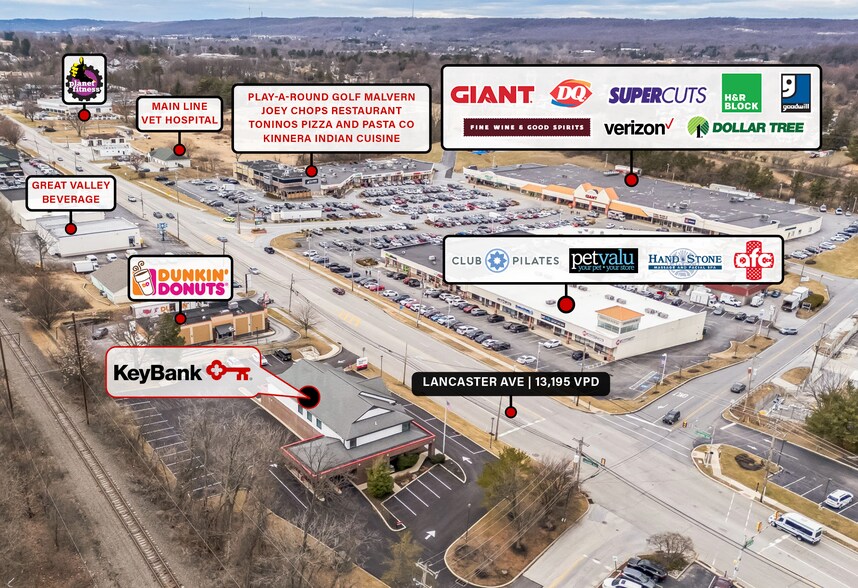 200 W Lancaster Ave, Frazer, PA à vendre - Photo du bâtiment - Image 3 de 10