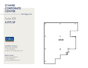 1300 Higgins Rd, Park Ridge, IL à louer Plan d’étage- Image 1 de 1