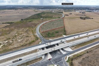HIGHWAY 71 & KELLAM ROAD, Del Valle, TX - AERIAL  map view - Image1