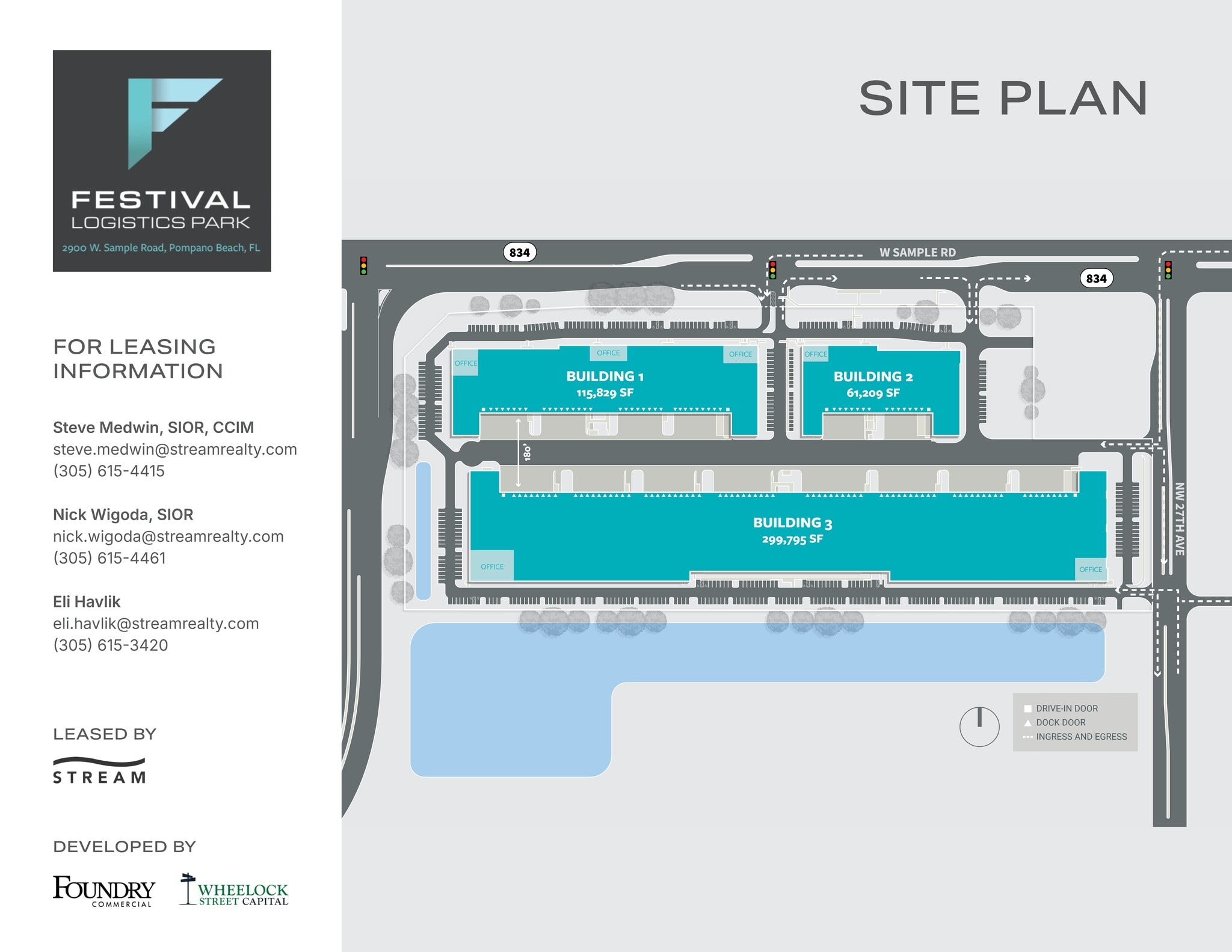 2900 W Sample Rd, Pompano Beach, FL for lease Site Plan- Image 1 of 7