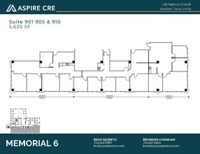 738 Highway 6 S, Houston, TX à louer Plan d’étage- Image 2 de 2