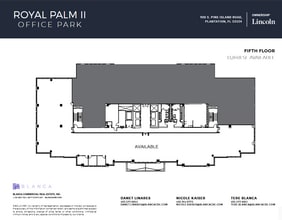 1000 S Pine Island Rd, Plantation, FL à louer Plan d’étage- Image 2 de 8