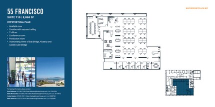 1700 Montgomery St, San Francisco, CA for lease Floor Plan- Image 1 of 1