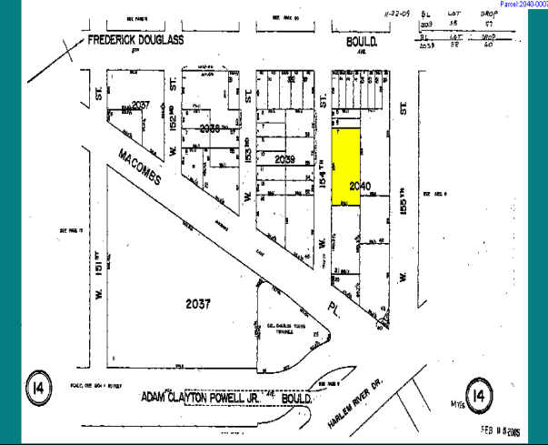 251-265 W 154th St, New York, NY à louer - Plan cadastral - Image 2 de 12