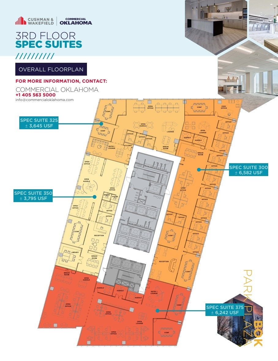 499 W Sheridan Ave, Oklahoma City, OK for lease Floor Plan- Image 1 of 1