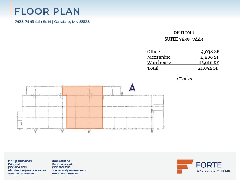 7433-7447 4th St N, Oakdale, MN à louer Photo du bâtiment- Image 1 de 1