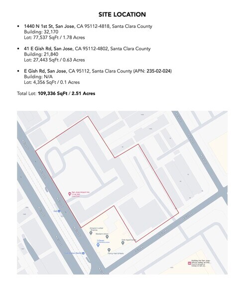 1440 N 1st St, San Jose, CA à vendre - Photo du bâtiment - Image 3 de 3