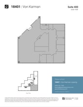 18301 Von Karman Ave, Irvine, CA à louer Plan d’étage- Image 1 de 1