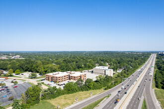 12101 Woodcrest Executive Dr, Creve Coeur, MO - Aérien  Vue de la carte