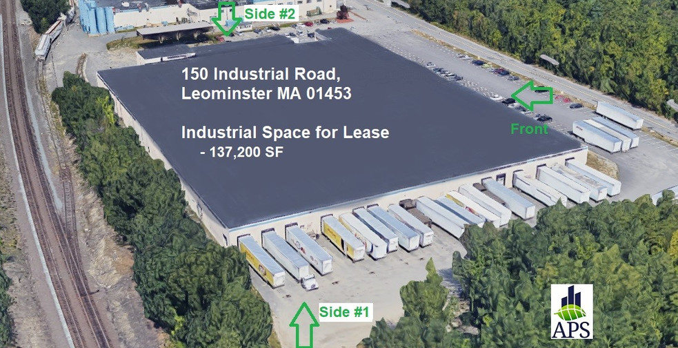 150 Industrial Rd, Leominster, MA à vendre - Aérien - Image 1 de 1