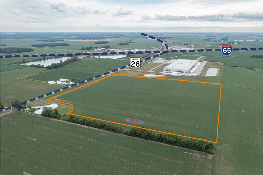 I-65 & State Road 28, Frankfort, IN for sale - Aerial - Image 3 of 5